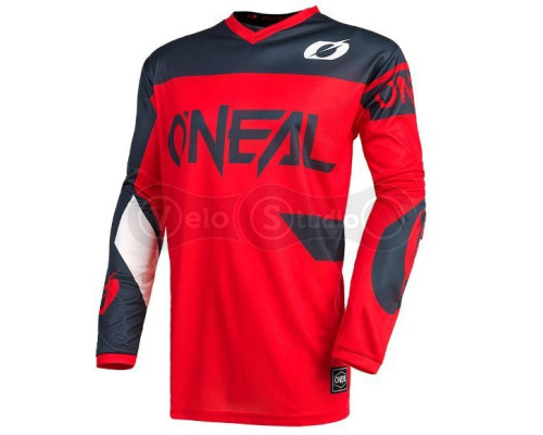 Вело джерсі O`Neal Element Jersey Racewear Red Gray розмір M