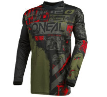 Вело джерсі O`Neal Element Jersey Ride Black Green розмір M