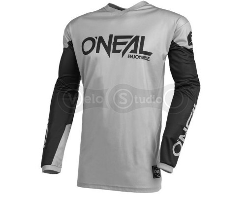 Вело джерсі O`Neal Element Jersey Threat Gray Black розмір M