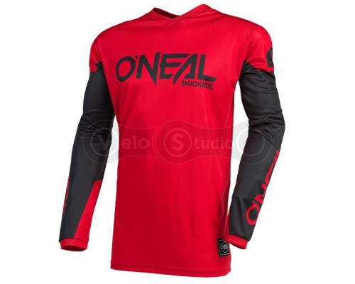 Вело джерсі O`Neal Element Jersey Threat Red Black розмір M