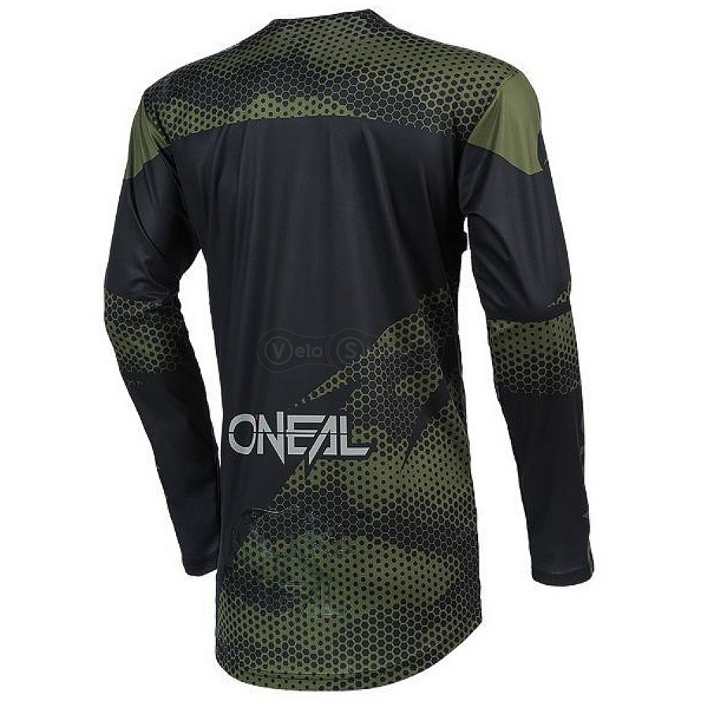 Джерси O`Neal Mayhem Jersey Covert Black Green размер M