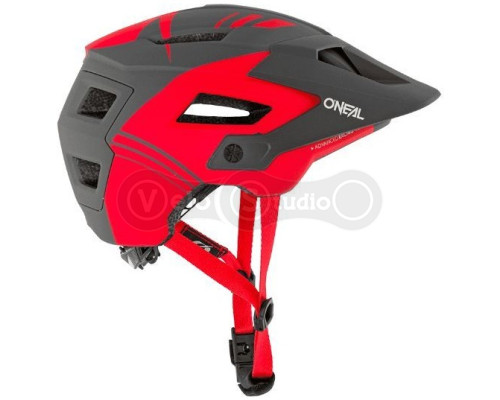 Вело шлем O`Neal Defender Helmet Nova Gray Red