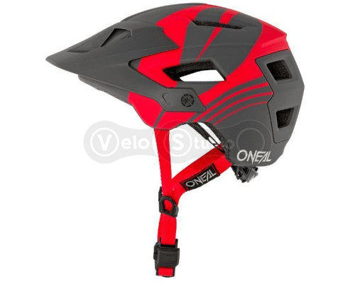 Вело шлем O`Neal Defender Helmet Nova Gray Red