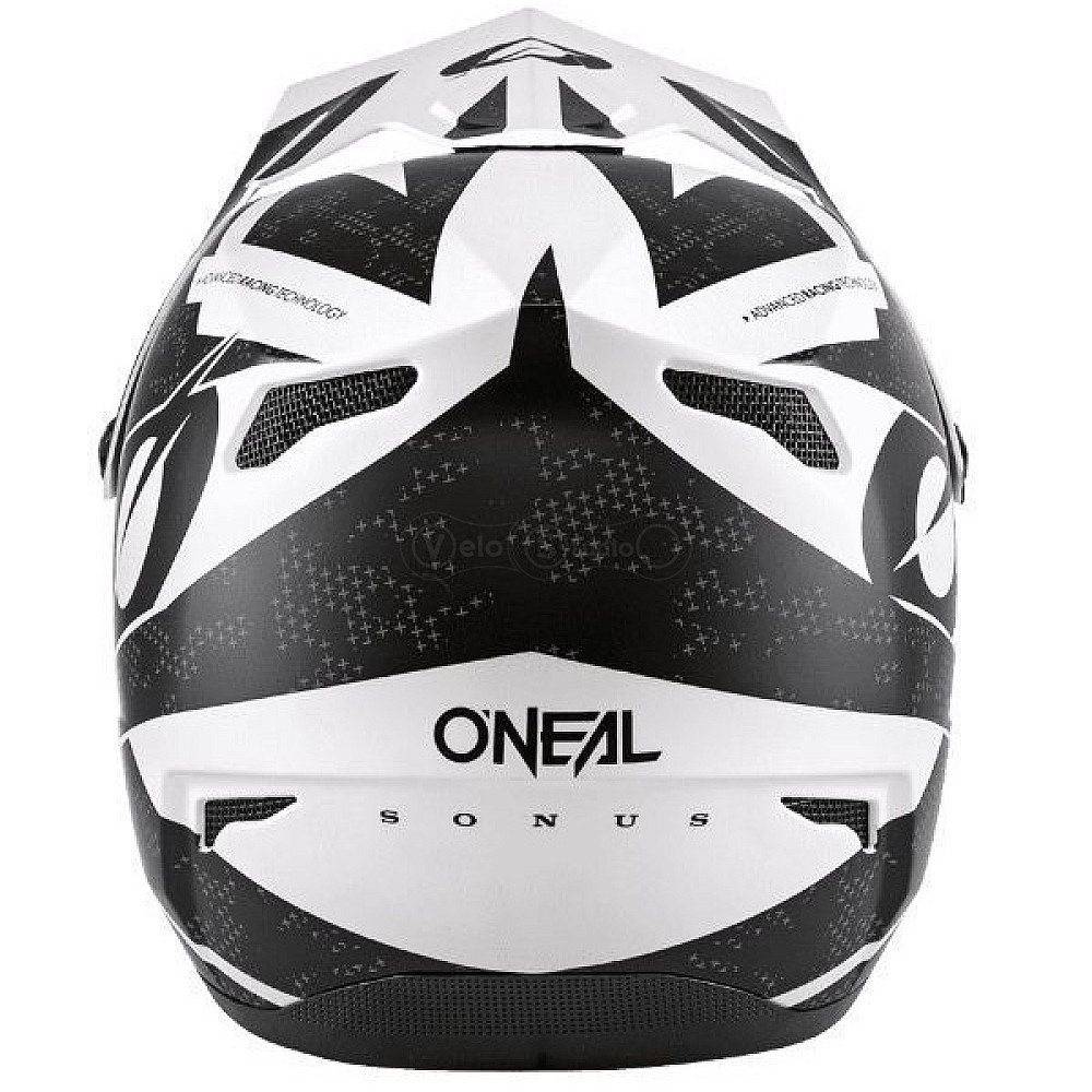 Вело шолом O'Neal Sonus Fullface Helmet Deft Black White