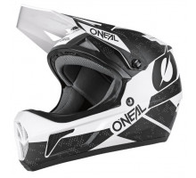 Вело шлем O'Neal Sonus Fullface Helmet Deft Black White