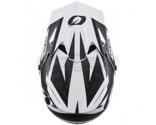 Вело шлем O'Neal Sonus Fullface Helmet Deft Black White