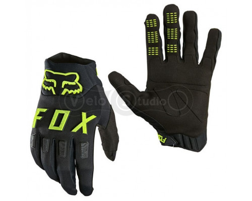 Водостойкие перчатки FOX Legion Water Glove Black Yellow размер M