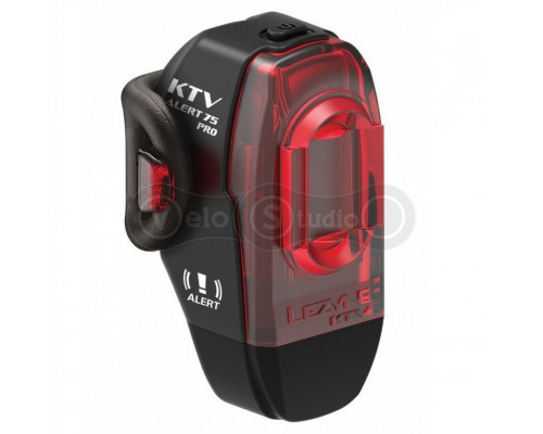Задняя мигалка Lezyne KTV Pro Alert Drive Rear 75 LM USB чёрная (авто стоп)