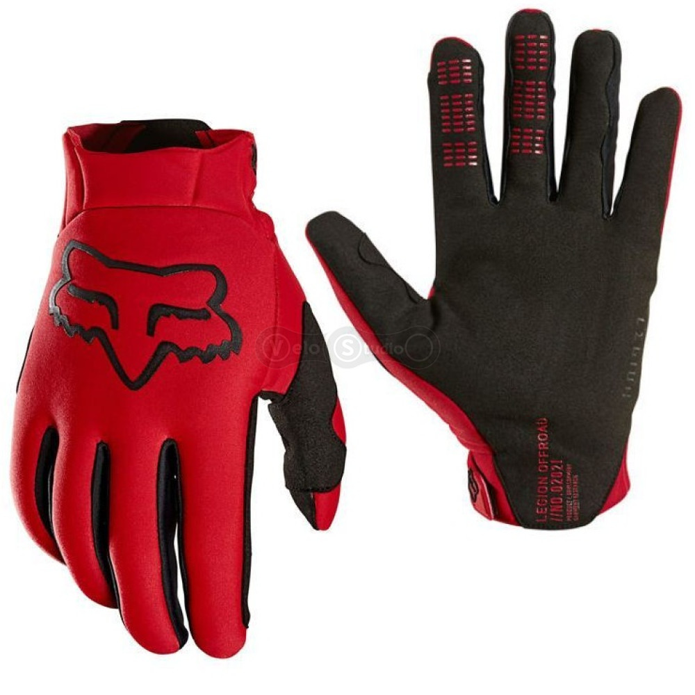 Зимние перчатки FOX Legion Thermo Glove Flame Red размер L