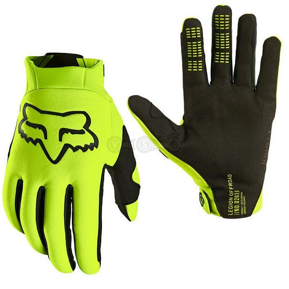 Зимние перчатки FOX Legion Thermo Glove Flo Yellow размер L