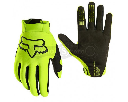 Зимние перчатки FOX Legion Thermo Glove Flo Yellow размер XL