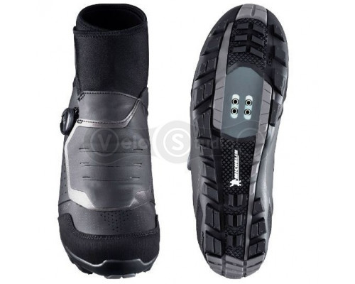 Зимняя вело обувь Shimano MW701 (контактные педали) чёрные EU 47
