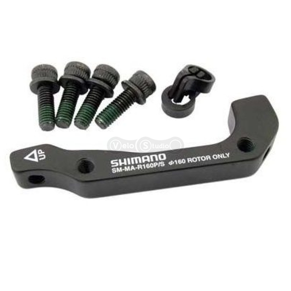 Адаптер для дискових гальм задній Shimano SM-MA-R160PSA, ротор 160мм, International Standard
