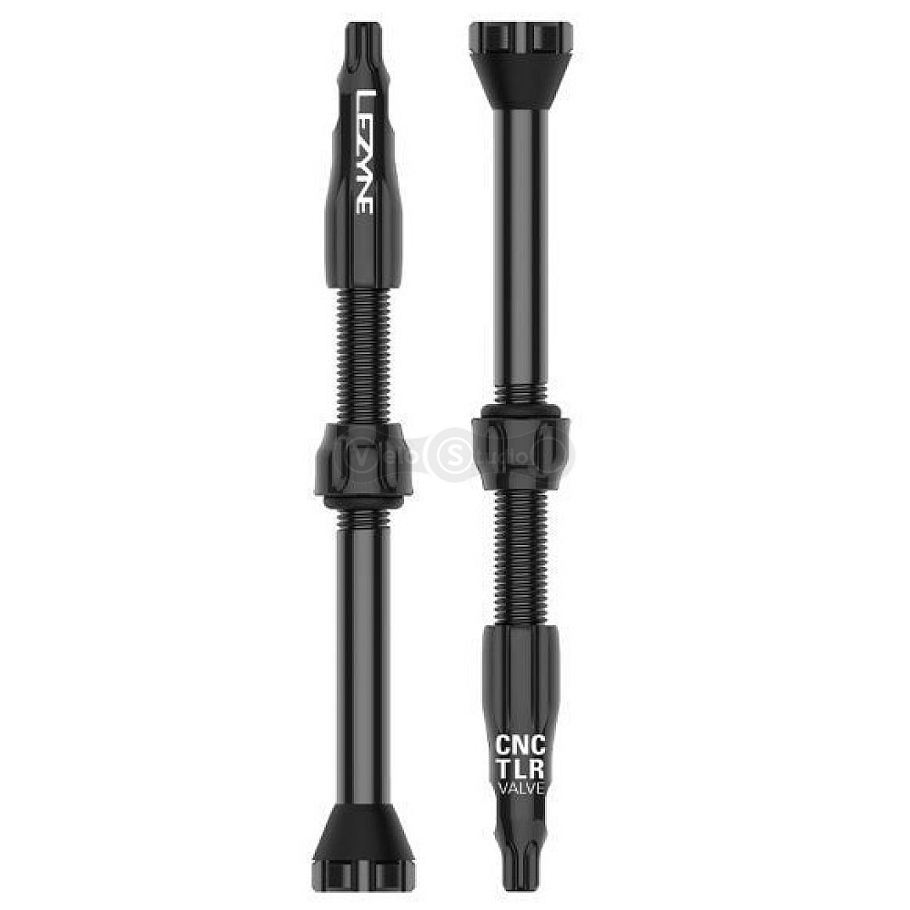 Бескамерные ниппеля Lezyne CNC TLR Valve 60 мм Black - 2 шт