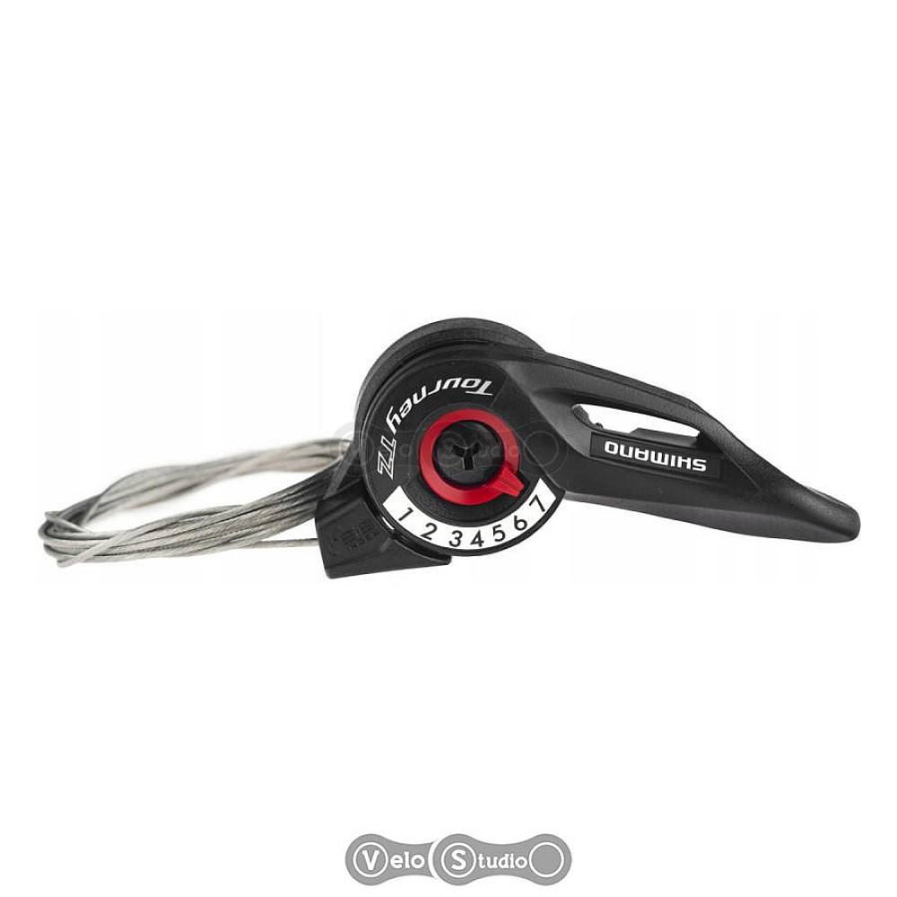 Шифтер Shimano SL-TZ500 правый 7-скоростей (индексный), трос