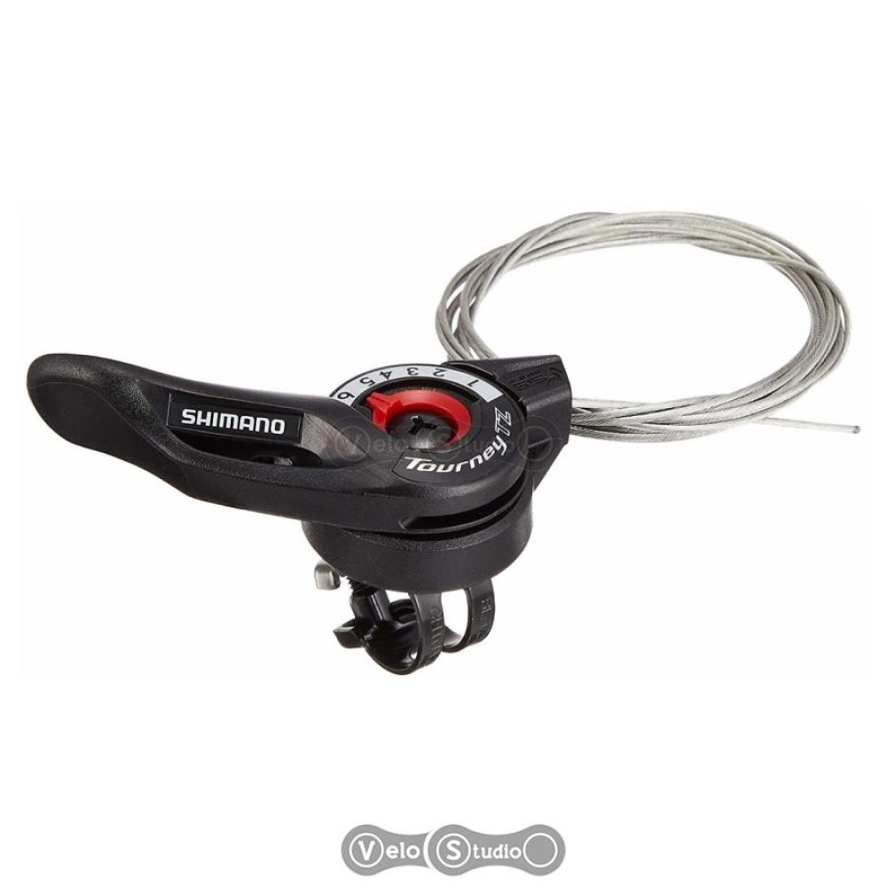 Шифтер Shimano SL-TZ500 правий 6-швидкостей (індексний), трос