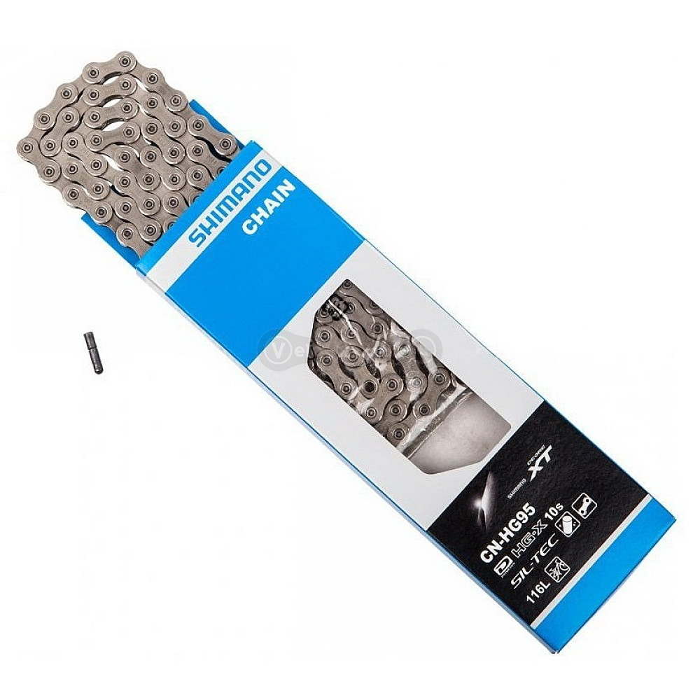 Цепь Shimano CN-HG95, 116 звеньев, SIL-TEC 10-скоростей