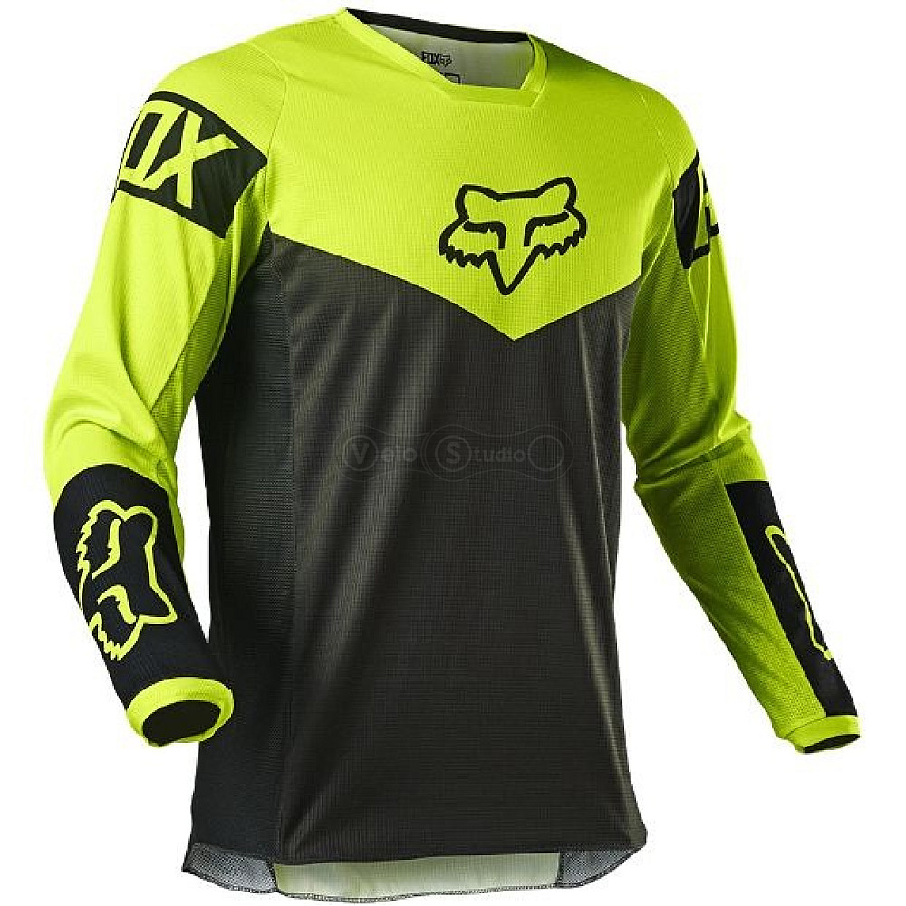 Джерси FOX 180 REVN Jersey Flo Yellow размер L