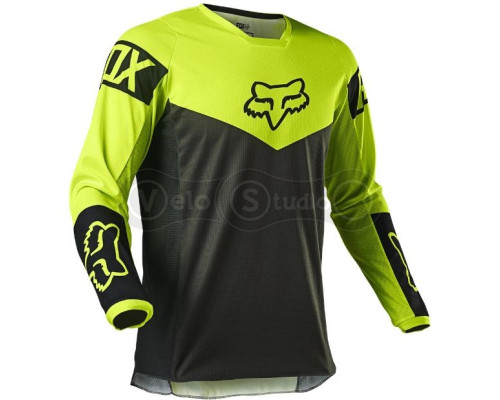 Джерсі FOX 180 REVN Jersey Flo Yellow розмір L