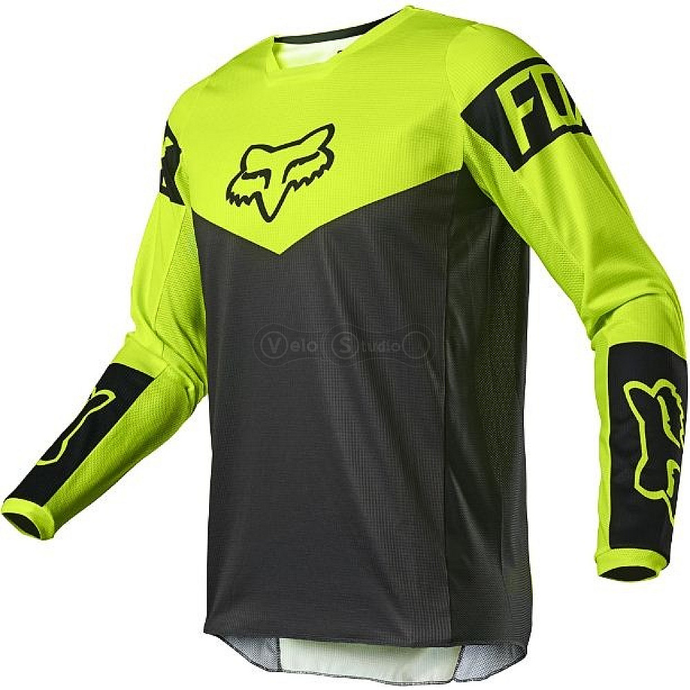 Джерси FOX 180 REVN Jersey Flo Yellow размер L