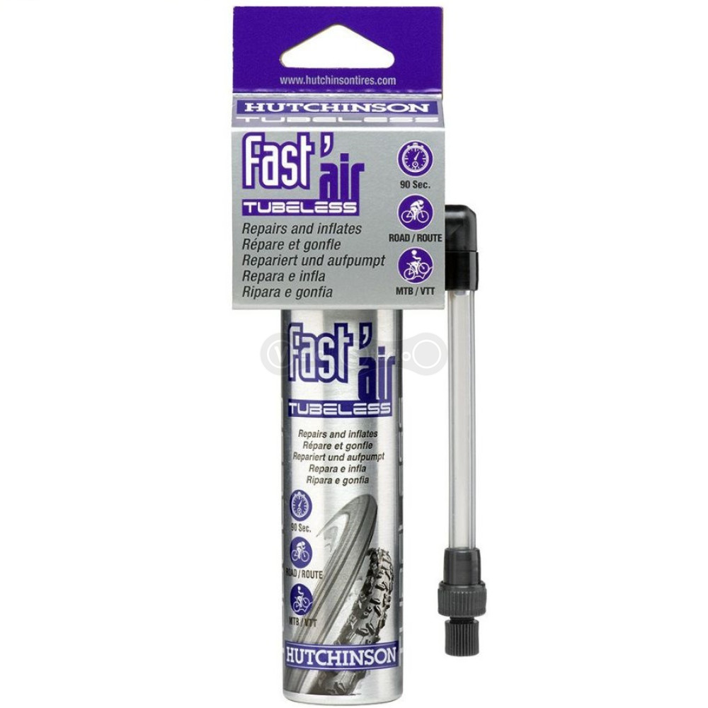 Герметик Hutchinson Fast Air TT/TL 2 in 1 (ремонтирует и накачивает)
