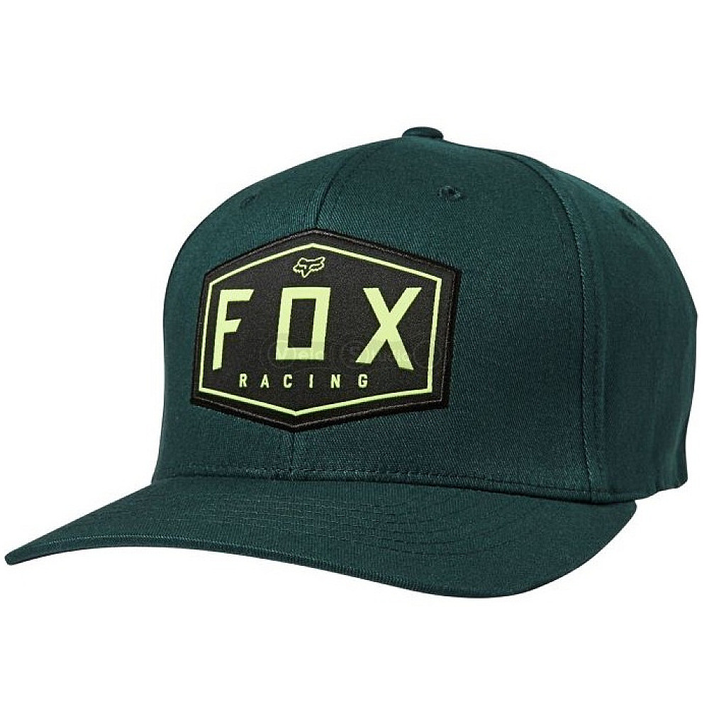 Кепка FOX Crest Flexfit Hat Emerald S/M