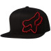 Кепка FOX Headers Snapback Black Red OS