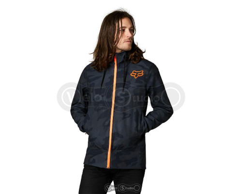 Куртка FOX Pit Jacket Black Camo размер M