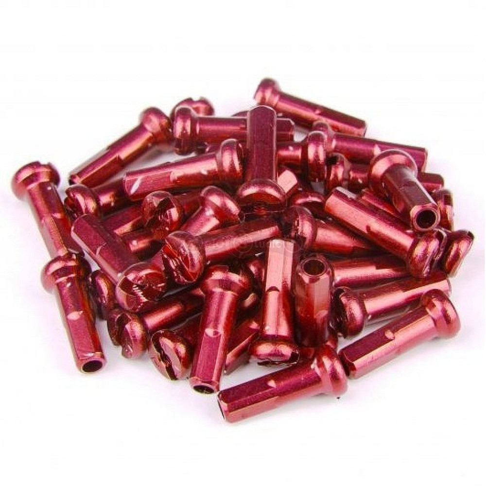 Ниппель Fire Eye ALU 7075 2/14 мм красный 38 шт