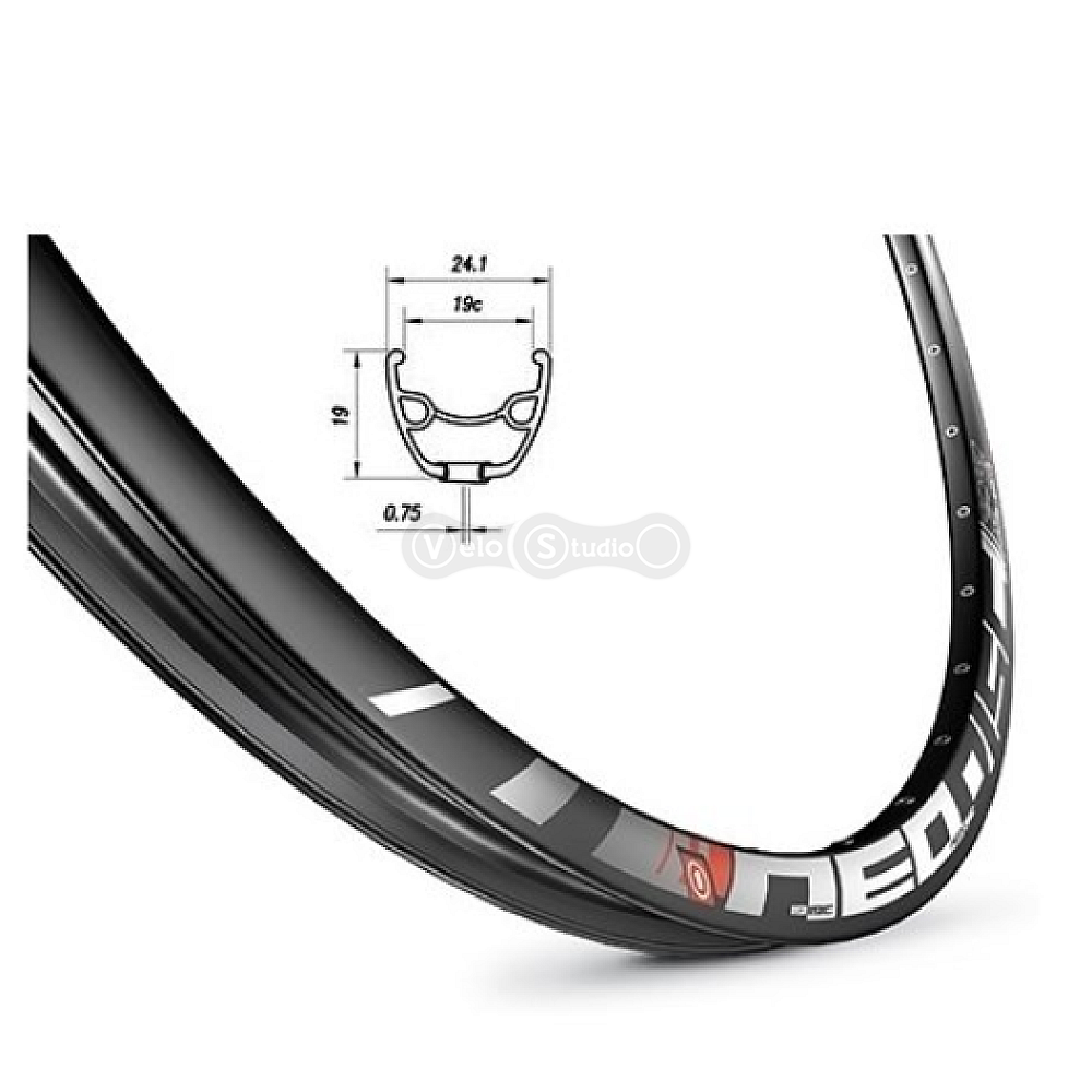 Обод Mach1 NEO DISC 29 36 спиц, AV черный