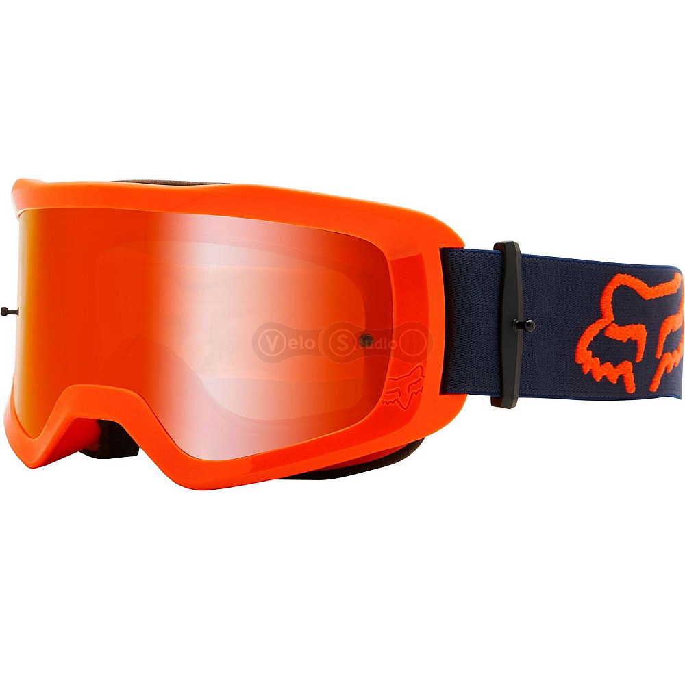 Окуляри-маска FOX Main II Stray Goggle Flo Orange - Mirror Lens