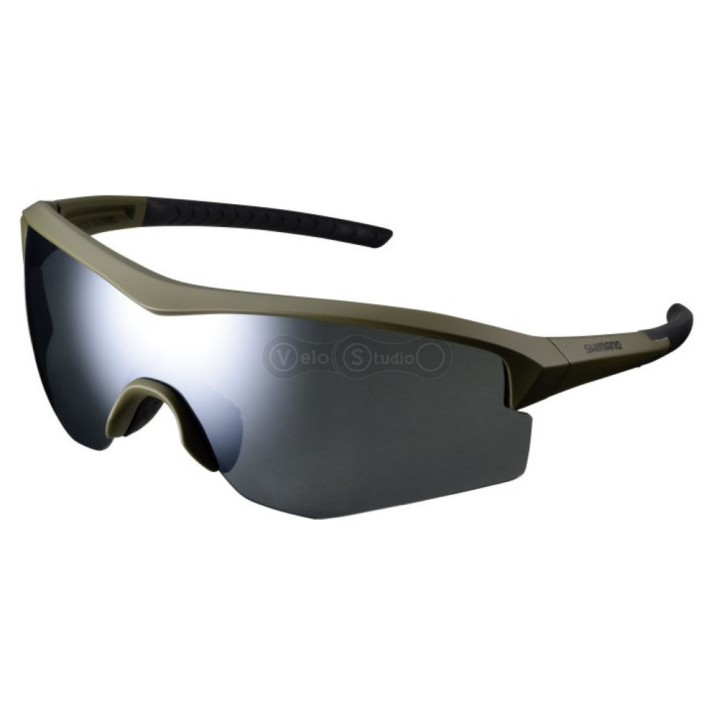 Очки Shimano SPARK оливковые матовые