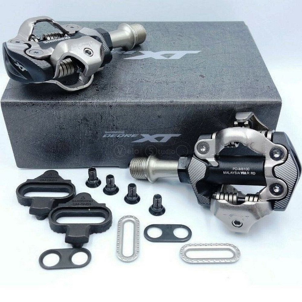 Педали Shimano PD-M8100 Deore XT SPD MTB