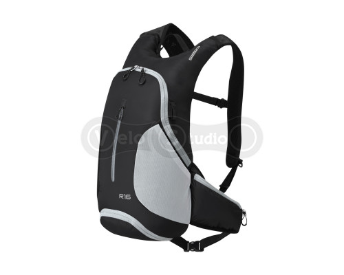 Рюкзак SHIMANO ROKKO 16L с гидросистемой чёрный серый