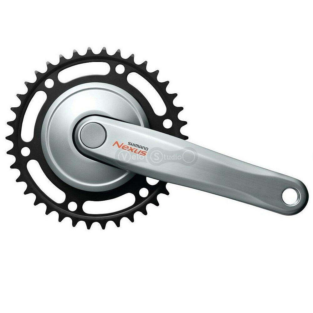 Шатуны Shimano FC-C6000 Nexus, 170 мм, 38 зубьев серые