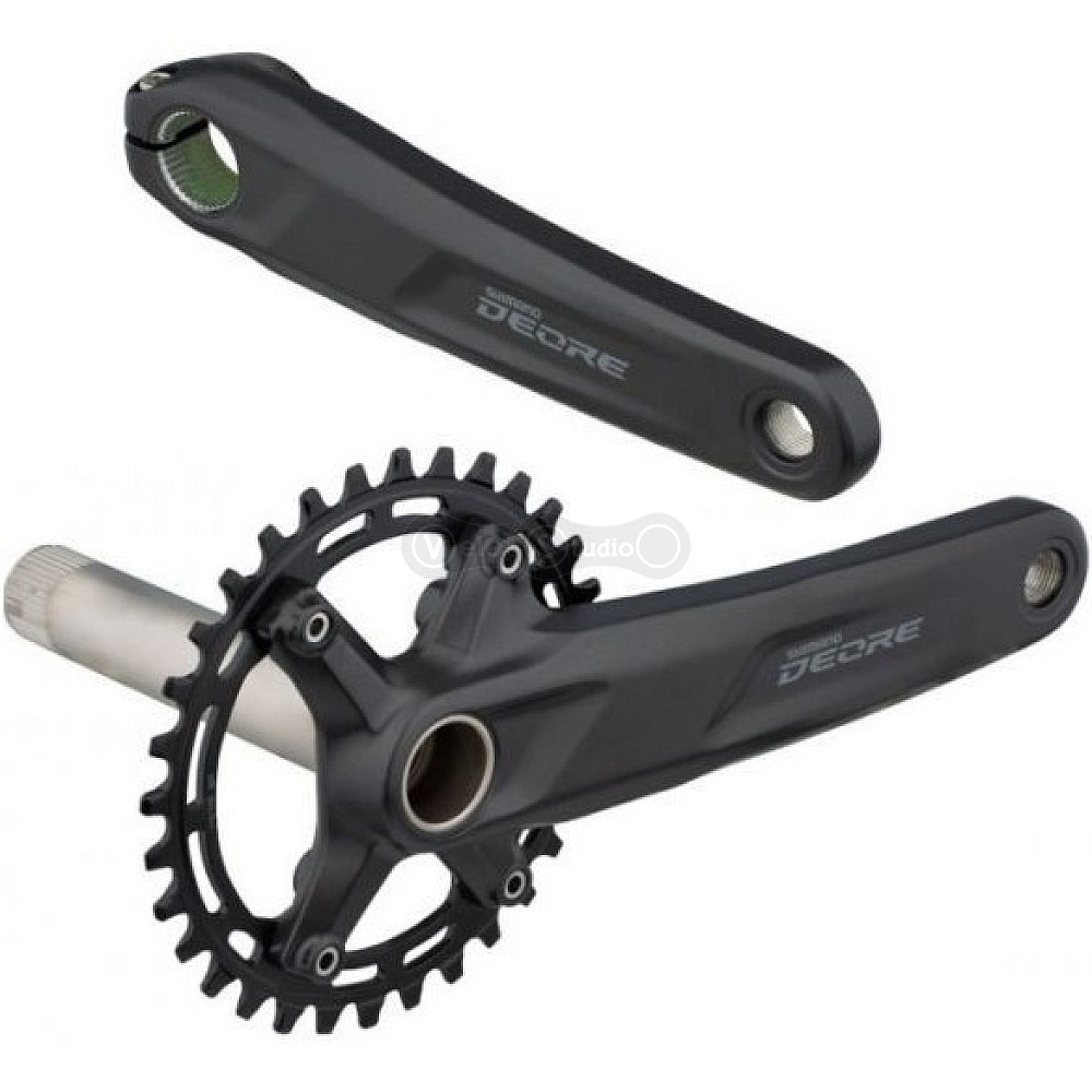 Шатуны Shimano FC-M5100-1 Deore 10-11-12 скоростей 32T 175 мм