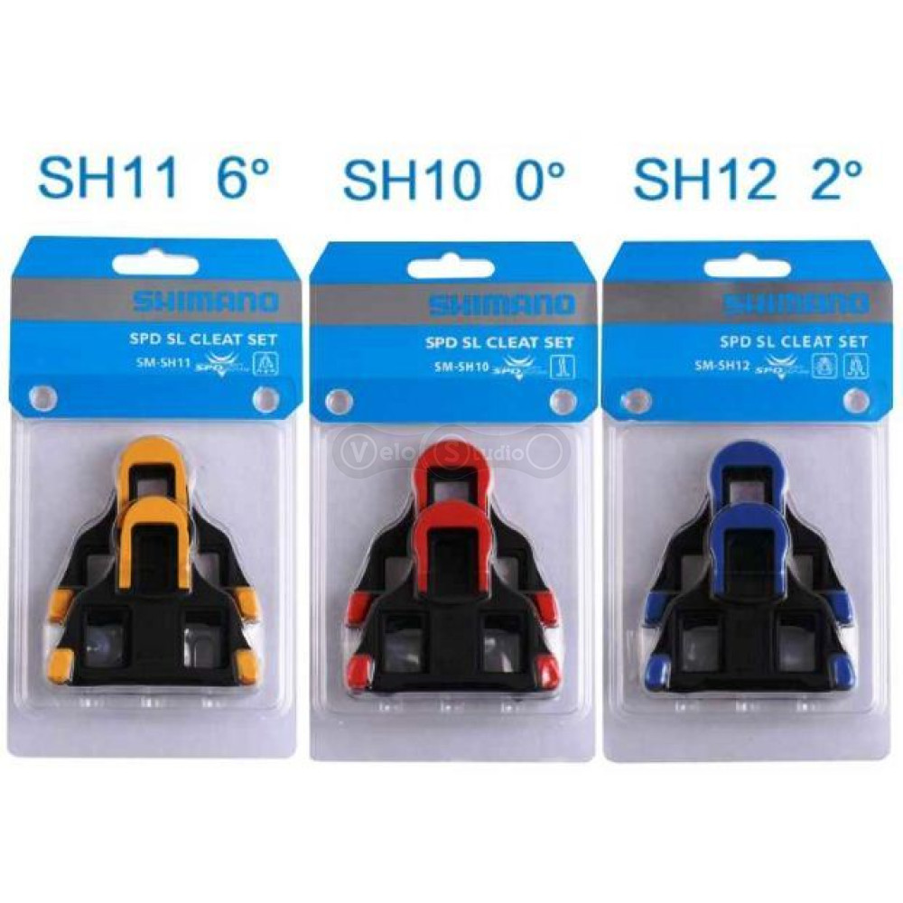 Шипи Shimano SM-SH11 шосе вільний хід 6 градусів