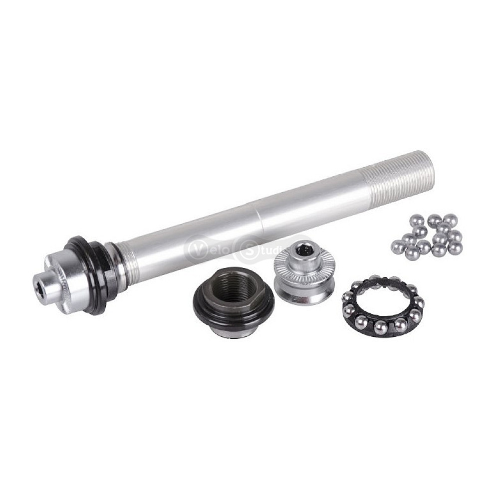Ось Shimano FH-M785/775 задней втулки полая с конусами, пыльник