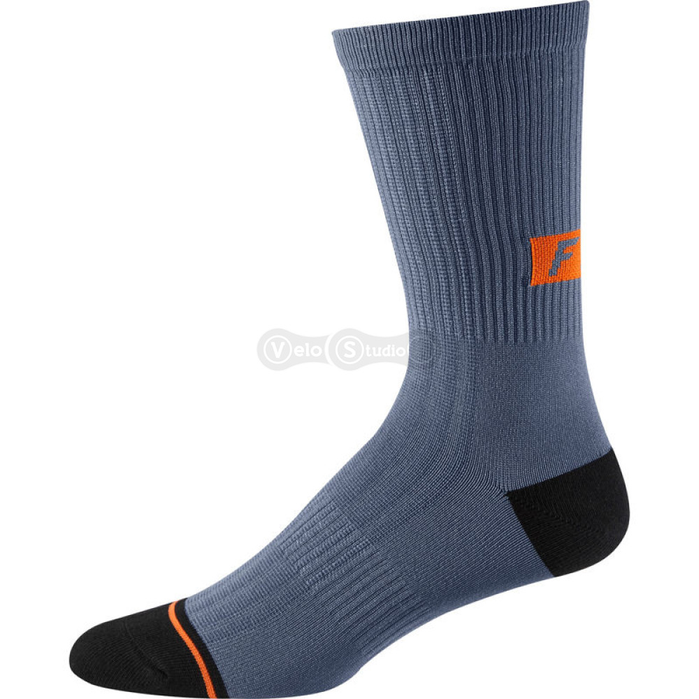 Вело носки FOX 8 Trail Sock Blue Steel L/XL (42-46 размер)