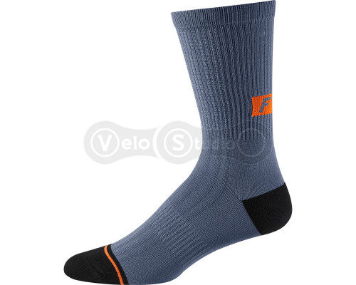 Вело носки FOX 8 Trail Sock Blue Steel S/M (38-42 размер)