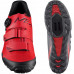 Вело обувь Shimano ME400MR (контактные педали) красная EU 42