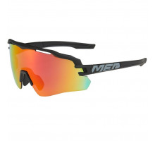 Вело очки Merida Sunglasses Race Matt Black Red