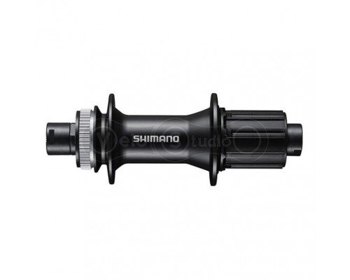 Втулка задняя Shimano FH-MT400, 32отв, 142 х 12 мм, CENTER LOCK, чёрная