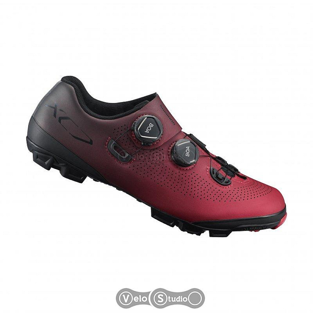 Вело взуття SHIMANO XC701MR червоні EU 45