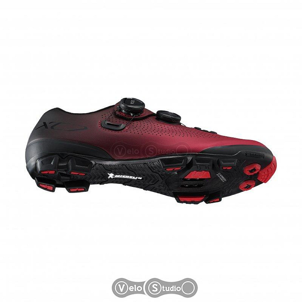 Вело взуття SHIMANO XC701MR червоні EU 45