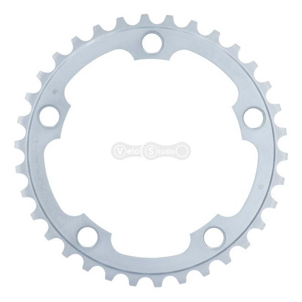 Звезда шатунов Shimano FC-6750 Ultegra 34 зуба (5-лапка), серебристая