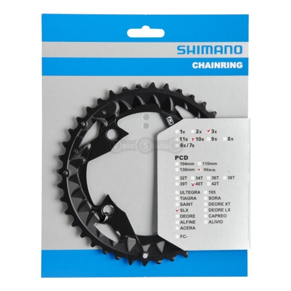 Звезда шатунов Shimano FC-M672/FC-M622 SLX 40 зубьев 10 скор. AN