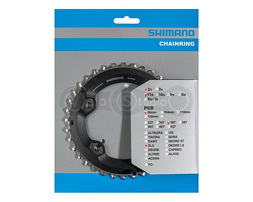 Звезда шатунов Shimano FC-M7000-2 36 зубьев для 36-26T BC