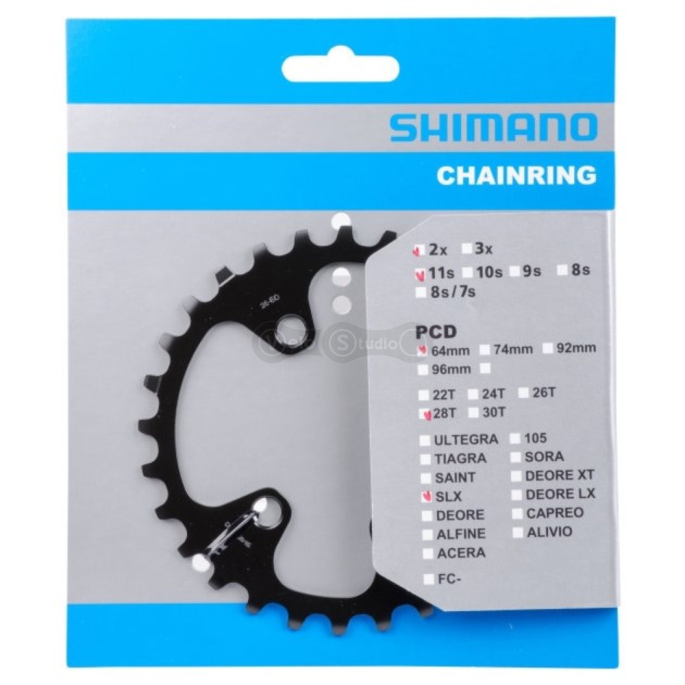 Звезда шатунов Shimano FC-M7000-2 28 зубьев для 38-28T BD