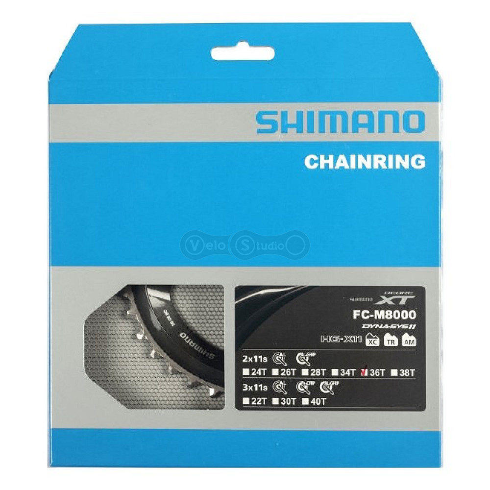 Зірка шатунів Shimano FC-M8000 36 зубів для 36-26T BC